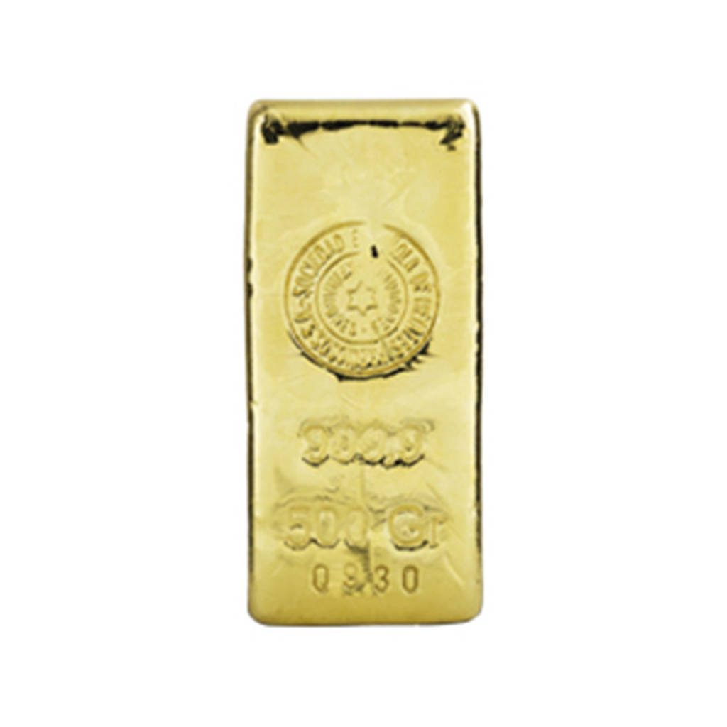 Comprar lingote de oro de 500 gramos