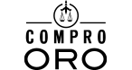 Logo Compro Oro Negro